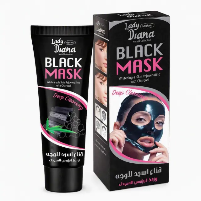 Lady Diana Peel Off Mask Charcoal 170Ml